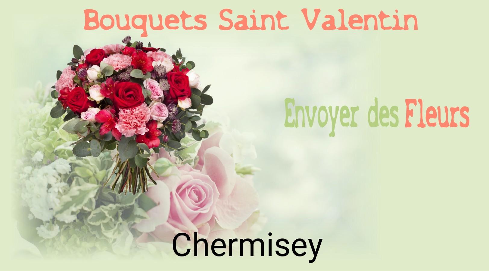 Roses de Saint-Valentin livrées à Chermisey